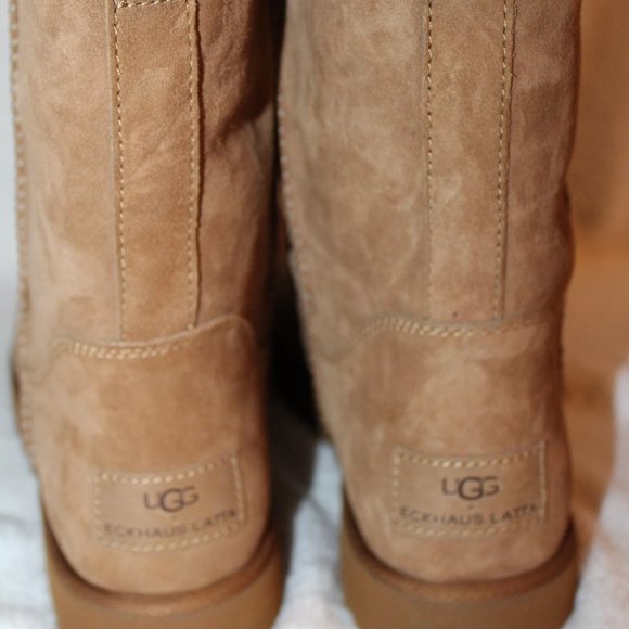 UGG‎ SPECIAL EDITION MEN'S SUEDE SHEARLING BOOTS - Picture 9 of 12